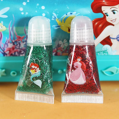 Disney girls mermaid princess elsa Cosmetics Make up set polish Beauty makeup box With original box kids Christmas gift