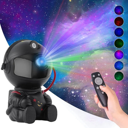 Star Projector Galaxy Night Light Astronaut Space Projector Starry Nebula Ceiling LED Lamp for Kid Adult Christmas Birthday Gife