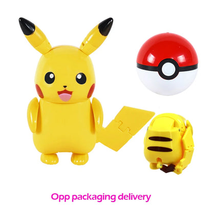 18 style Pokemon Figures Toys elf Monsters Ball Model Pikachu Gengar Pokeball Dragonite Snorlax Pokeball Action Figures gift