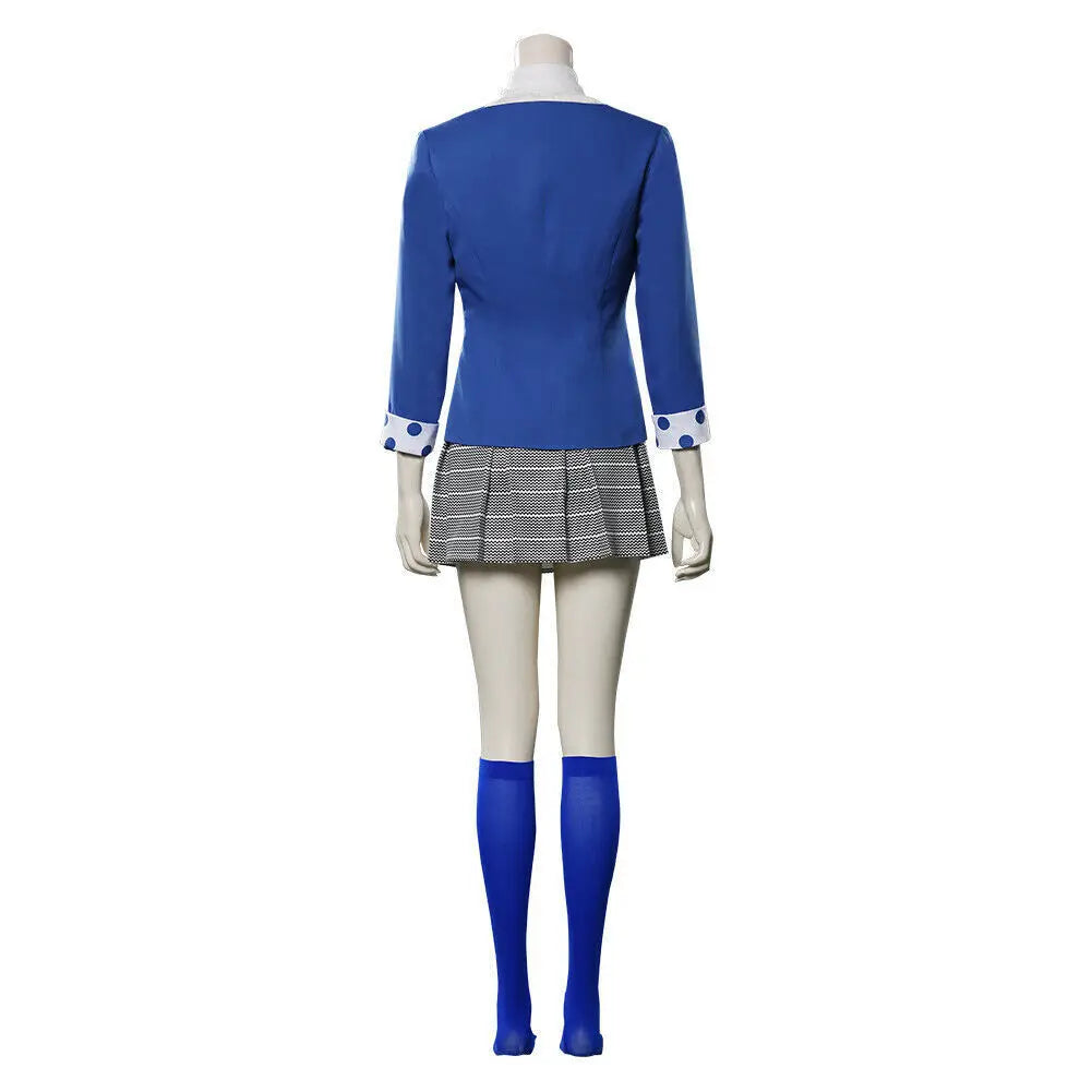 Heathers Musical Veronica Sawyer High School Uniform Set Cosplay Costumes Dress Makeup Ball Party Carnival Costume Cosplay Mujer