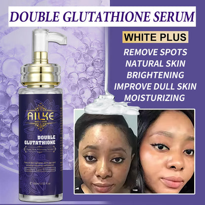 AILKE Skin Whiten Range, With Bleaching Body Lotion And Lightening Serum, Remove Dark Spots, Hyperpigmentation, Moisturizing