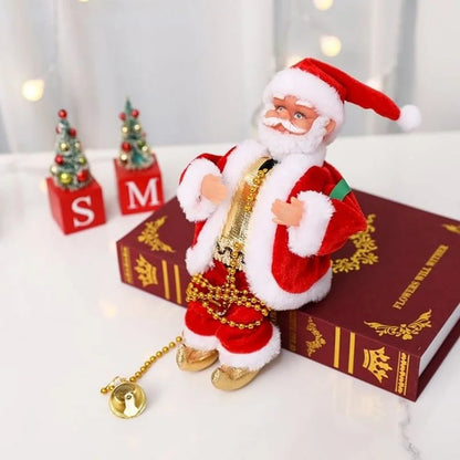 Musical Climbing Santa Claus Christmas Electric Santa Claus Climbing Rope Electric Climbing Ladder Music Santa Claus