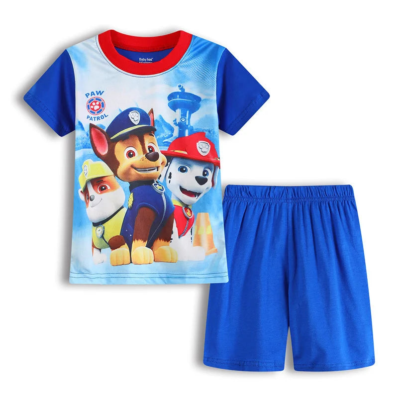 PAW Patrol Kids Pyjamas Children Sleepwear Baby Set Boys Girls Anime Pyjamas Cotton Nightwear Clothes Kids Clothing Pajamas Sets