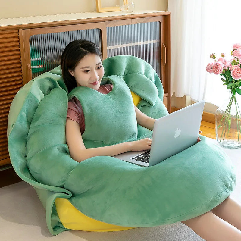 100cm Shell Plush Funny Turtle Shell Plush Toy Children Sleeping Stuffed Soft Tortoise Pillow Cushion Hot Sale Creative Gift