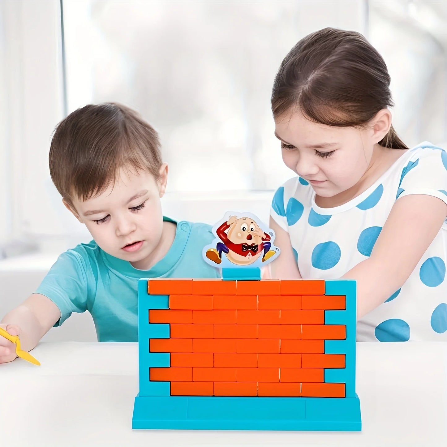 Demolishing walls Party Game Toys Challenging board Wall Brick Game Desktop game Educational toy birthday gift for kids friends