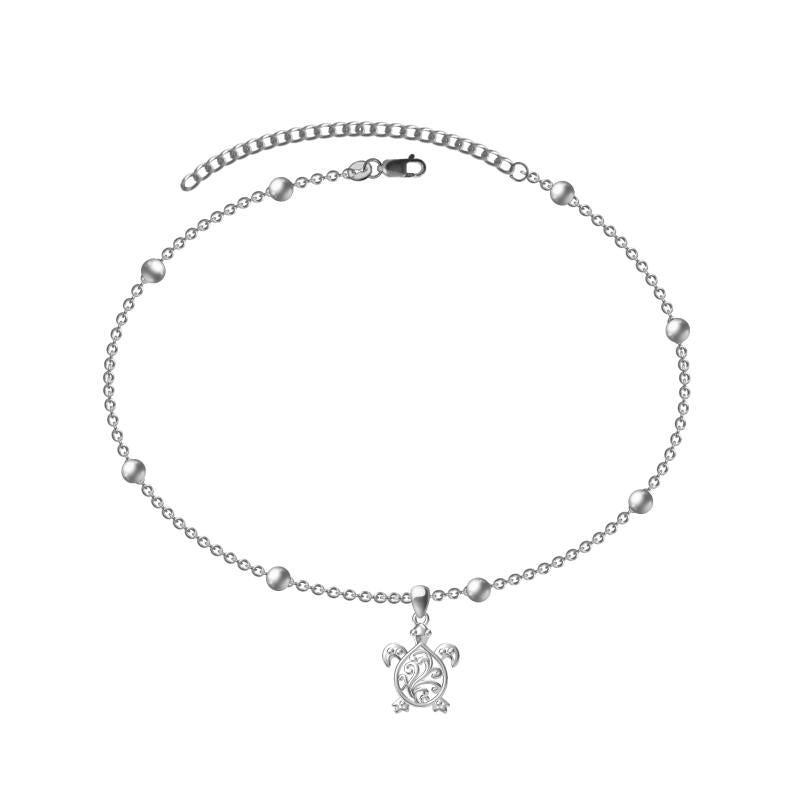 Sterling Silver Cute Anklet Bracelets Fashion Jewelry