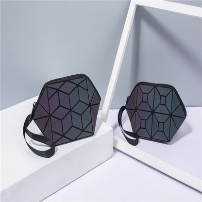 Coin Purse Hand Shell Bag Rhombus