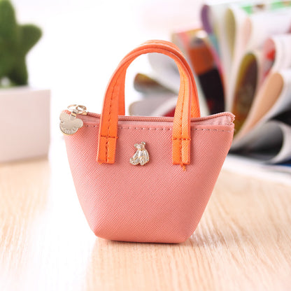 Candy Color Purse Lovely Hand Leather Bag