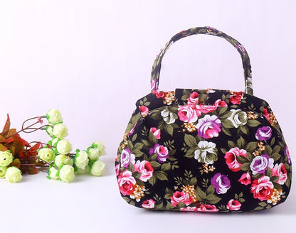 Hand Bag, Mobile Phone Bag, Middle-aged Female Bag, Mother's Lunch Bag, Purse, Folding Umbrella