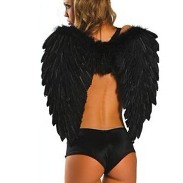 Wings adult erotic lingerie Halloween costume angel play