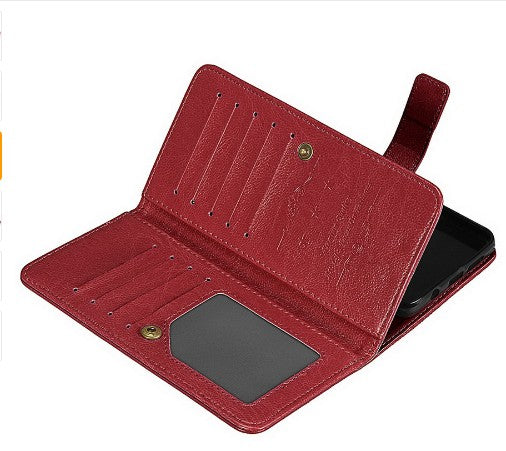 Leather phone wallet