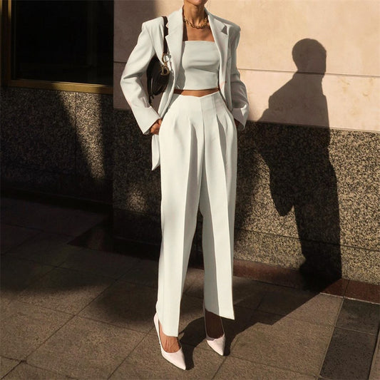 Commuter Style Cropped Trousers