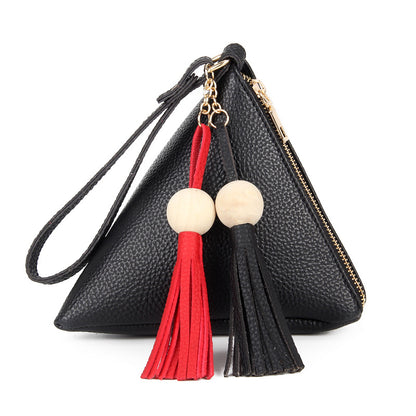 Creative triangle mule bag summer coin purse