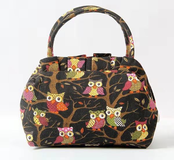 Hand Bag, Mobile Phone Bag, Middle-aged Female Bag, Mother's Lunch Bag, Purse, Folding Umbrella