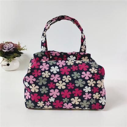 Hand Bag, Mobile Phone Bag, Middle-aged Female Bag, Mother's Lunch Bag, Purse, Folding Umbrella