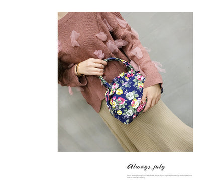 Hand Bag, Mobile Phone Bag, Middle-aged Female Bag, Mother's Lunch Bag, Purse, Folding Umbrella