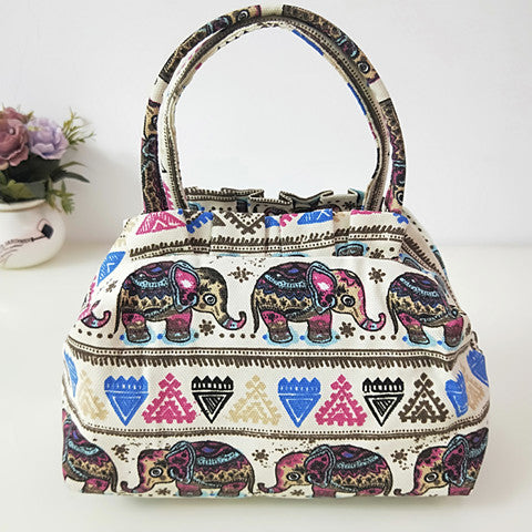 Hand Bag, Mobile Phone Bag, Middle-aged Female Bag, Mother's Lunch Bag, Purse, Folding Umbrella