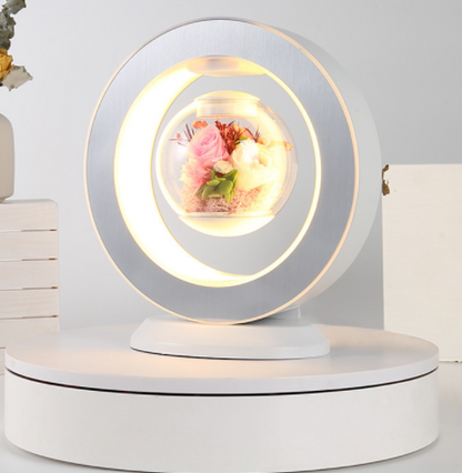 Valentines Day Gift Magnetic Levitation Lamp Bluetooth Stereo Light