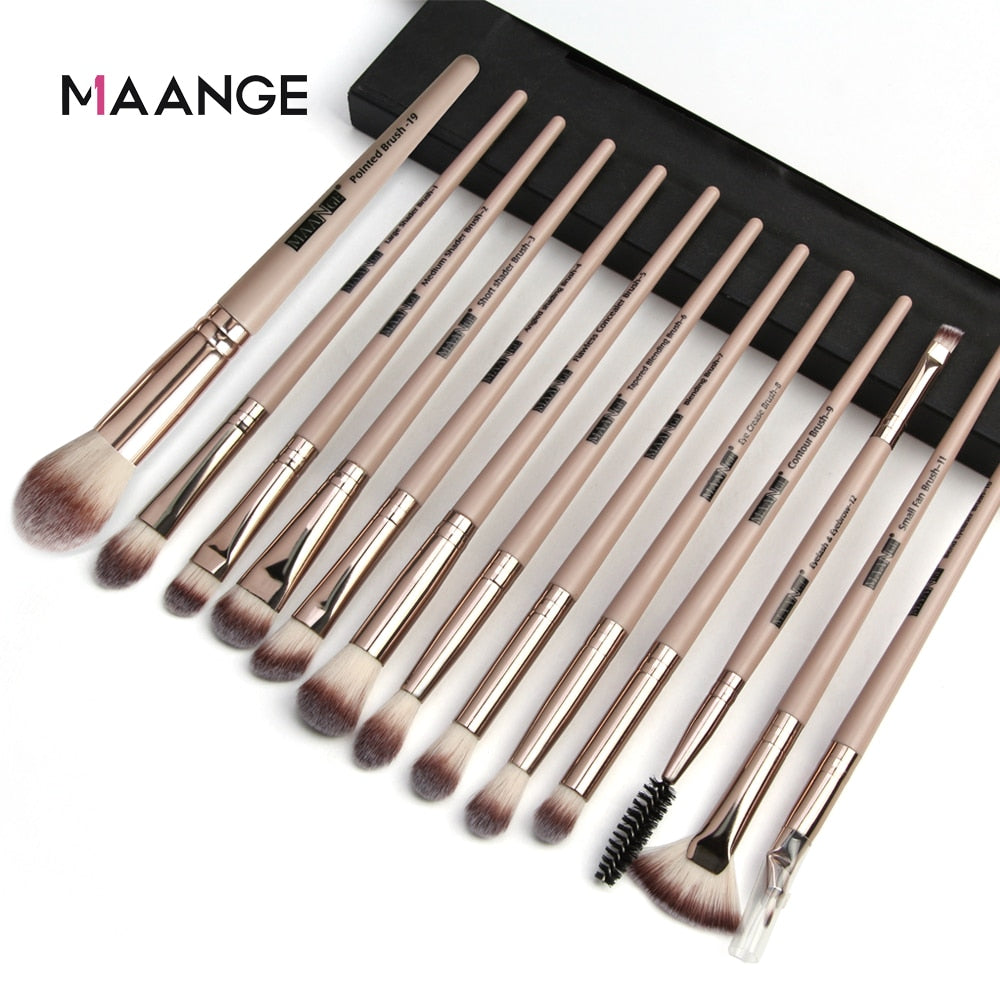 MAANGE NEW 3/5/13 pcs/lot Makeup Brushes Set For Foundation Powder Blush Eyeshadow Concealer Lip Eye Make Up Brush Beauty Tools