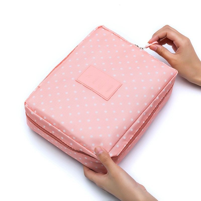 New Waterproof Wash Bag Cosmetic Bag Fashion Multi-function Oxford Travel Storage Makeup Bag