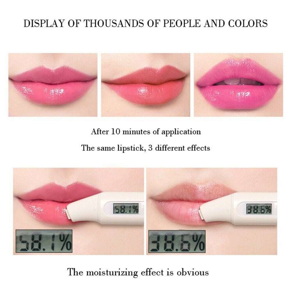 1 Pcs Aloe Vera Magic Lip Balm Temperature Color Change Nutritious Natural Moisture Lipstick Safe Ingredients Care Makeup Lips
