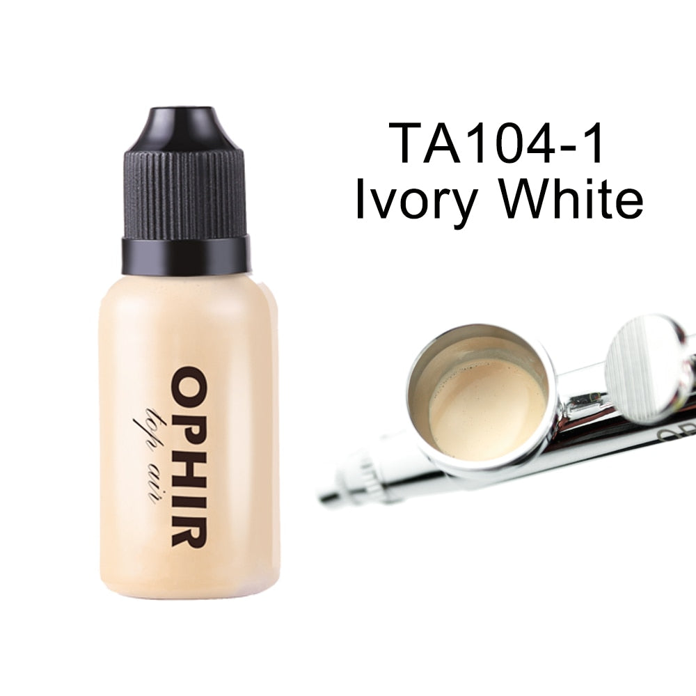 OPHIR Airbrush Makeup Foundation Inks 3 Colors Air Foundation for Face Paint Make-up Salon Cosmetic Makeup Pigment_TA104(2-4-5)