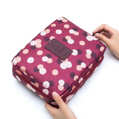 New Waterproof Wash Bag Cosmetic Bag Fashion Multi-function Oxford Travel Storage Makeup Bag