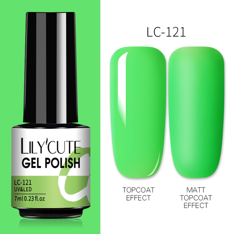 LILYCUTE 7ML Gel Nail Polish Nude Vernis Semi-Permanent Nail Polish For Nails Soak Off UV LED UV Gel DIY Nail Art Gel Varnishes