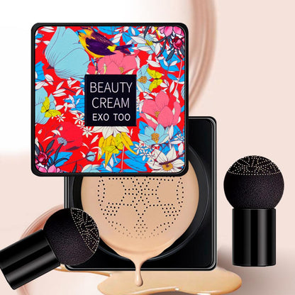 Mushroom Head Air Cushion BB Cream Concealer Lasting Nude Moisturizing Brightening CC Liquid Foundation Makeup Base Primer