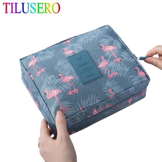 Multifunction Man Women Makeup bag nylon Cosmetic bag beauty Case Make Up Organizer Toiletry bag kits Storage Travel Wash pouch