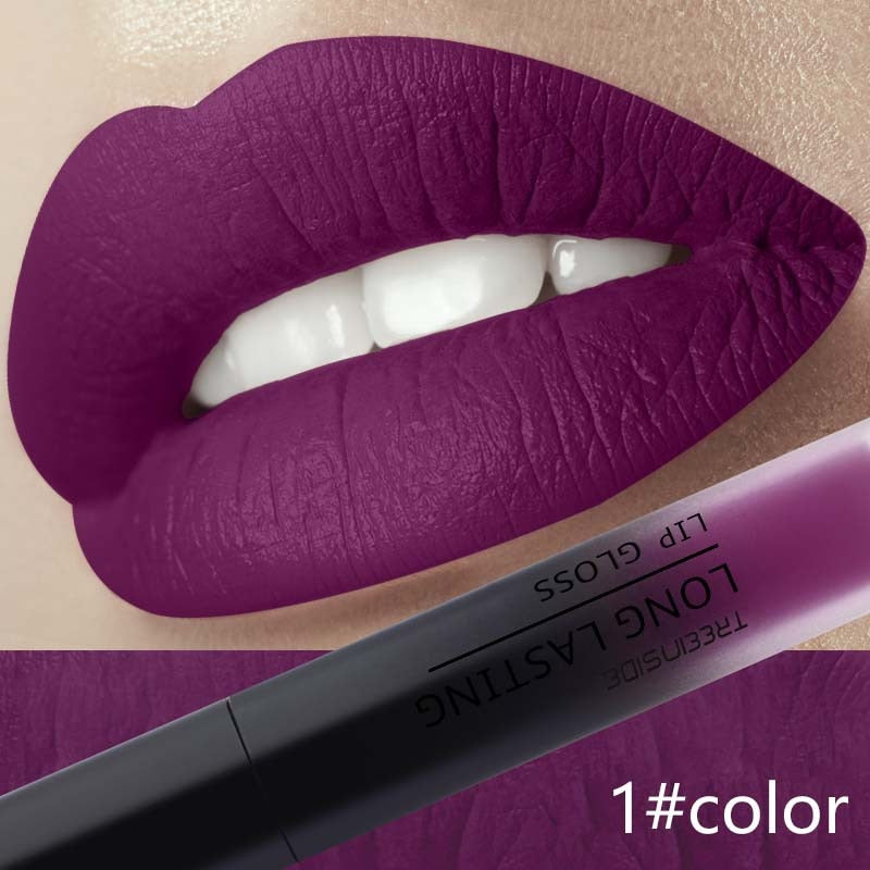 28 color matte liquid lipstick waterproof long lasting lip plumper makeup lipstick velvet gloss lip gloss cosmetics