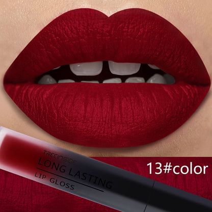 28 color matte liquid lipstick waterproof long lasting lip plumper makeup lipstick velvet gloss lip gloss cosmetics