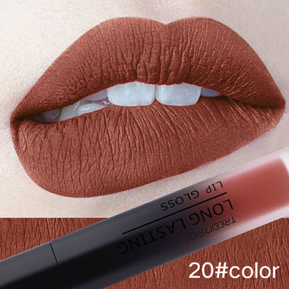 28 color matte liquid lipstick waterproof long lasting lip plumper makeup lipstick velvet gloss lip gloss cosmetics