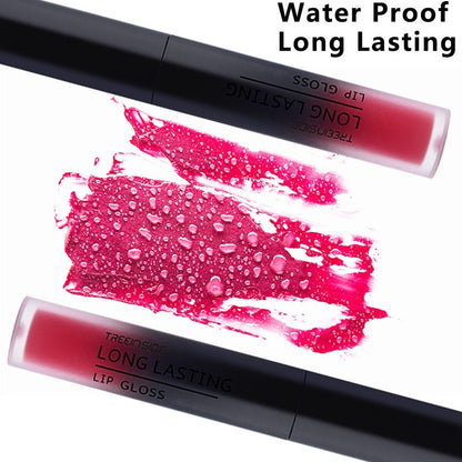 28 color matte liquid lipstick waterproof long lasting lip plumper makeup lipstick velvet gloss lip gloss cosmetics