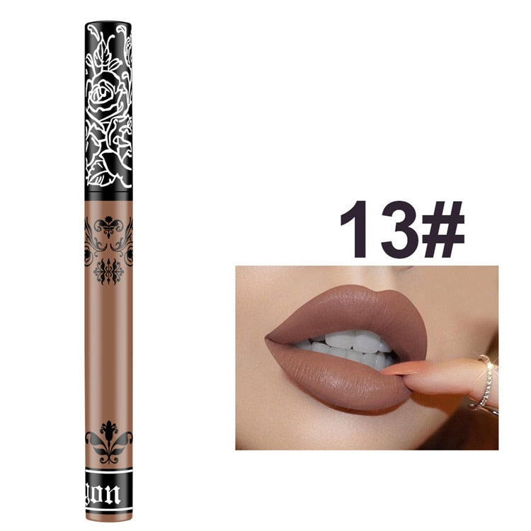 Sexy Waterproof Moisturizer Lip Gloss Matte Liquid Long Lasting Lipstick Make Up