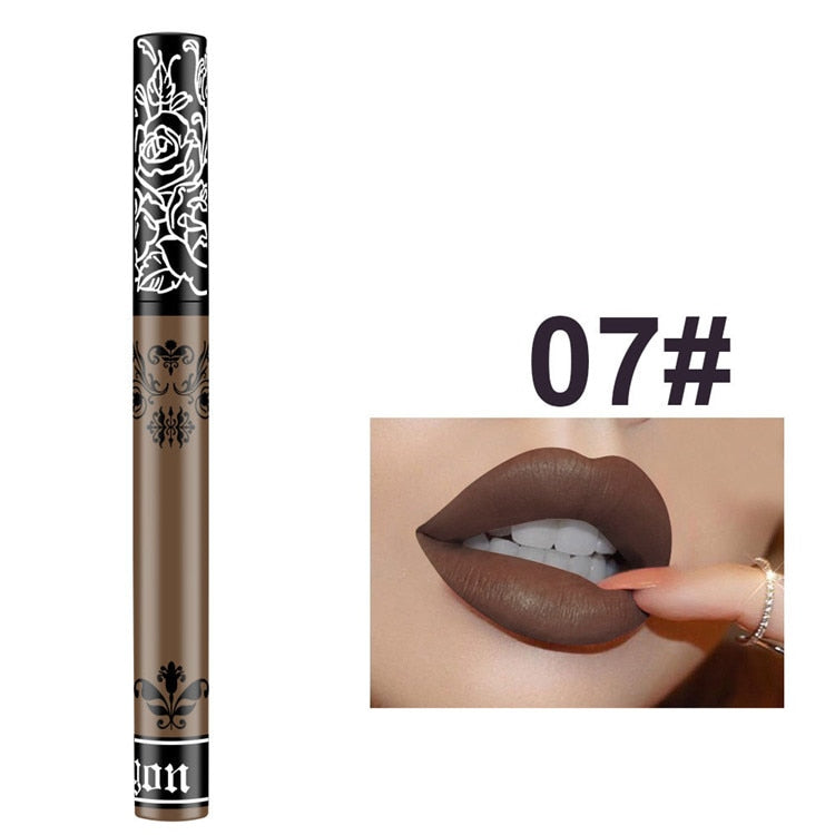 Sexy Waterproof Moisturizer Lip Gloss Matte Liquid Long Lasting Lipstick Make Up