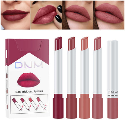 4 Colors Makeup Lipstick Cosmetics Lipstick Set Lip Tint Lip Gloss Waterproof Maquillaje Matte Long Lasting Make Up Pomade Kits