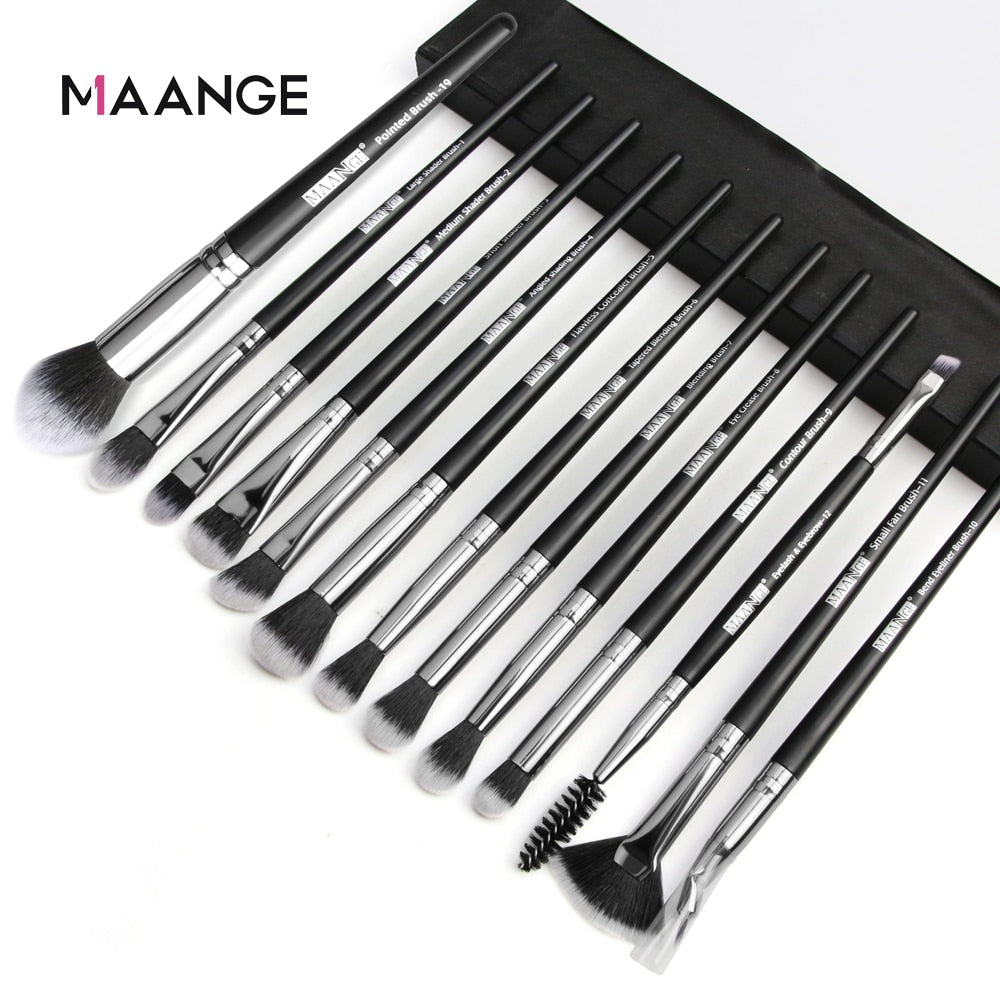 MAANGE NEW 3/5/13 pcs/lot Makeup Brushes Set For Foundation Powder Blush Eyeshadow Concealer Lip Eye Make Up Brush Beauty Tools