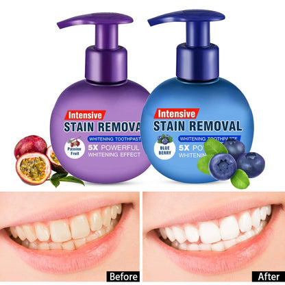 Teeth Whitening Soda Toothpaste Cleaning Stain Removal Fight Bleeding Gums Baking Dental Oral Care Bamboo Electric Toothbrush