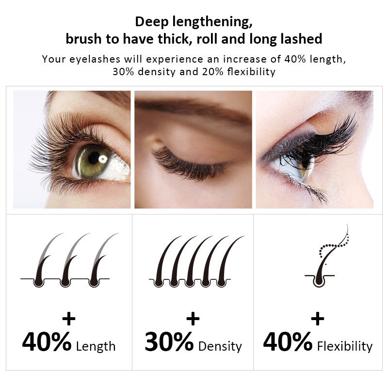 OMY LADY Eyelashes Growth Serum Eyelash Lift Extension Enhancer Longer Fuller Thicker Lengthening Natural Plants 5ml*2