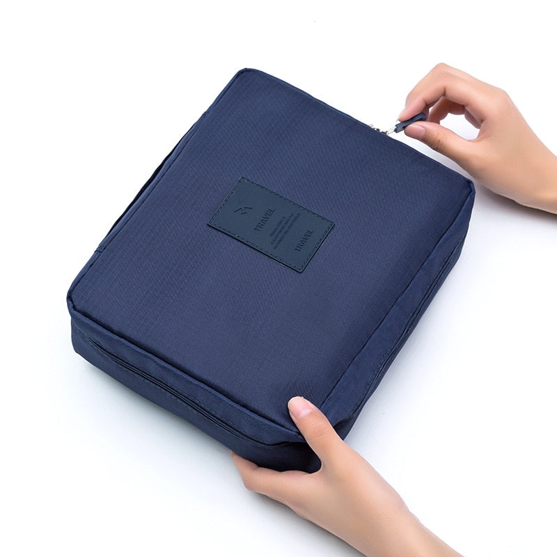 New Waterproof Wash Bag Cosmetic Bag Fashion Multi-function Oxford Travel Storage Makeup Bag