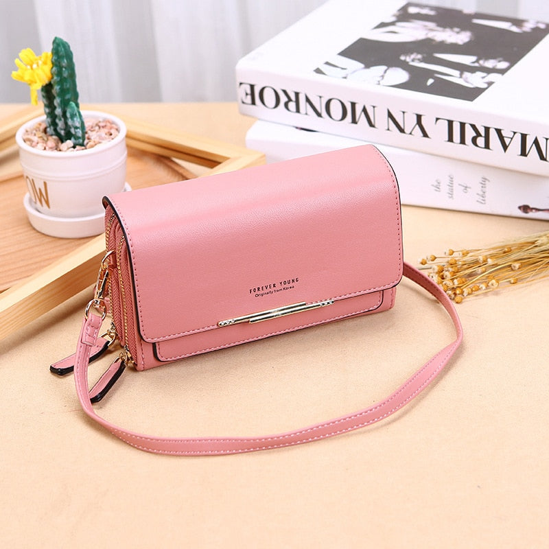 Fashion Women Chain Handbag Retro Casual Solid Women Totes Shoulder Bags Exquisite Shopping Bag Simple Purse Wallet