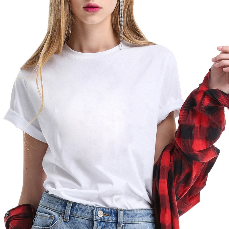 Camiseta Female T-shirt Lip Lipstick Tops Tee Women's Summer T Shirt Shirt