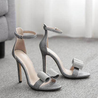 Fine high-heeled shoes female heel Sandals fairy Sandals summer Women's Shoes