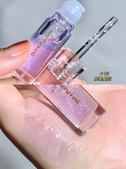 Mirror Water Lip Gloss Lip Glaze Transparent Glass Lip Oil Waterproof Liquid Lipstick Lipgloss Lips Cosmetics 8 Colors