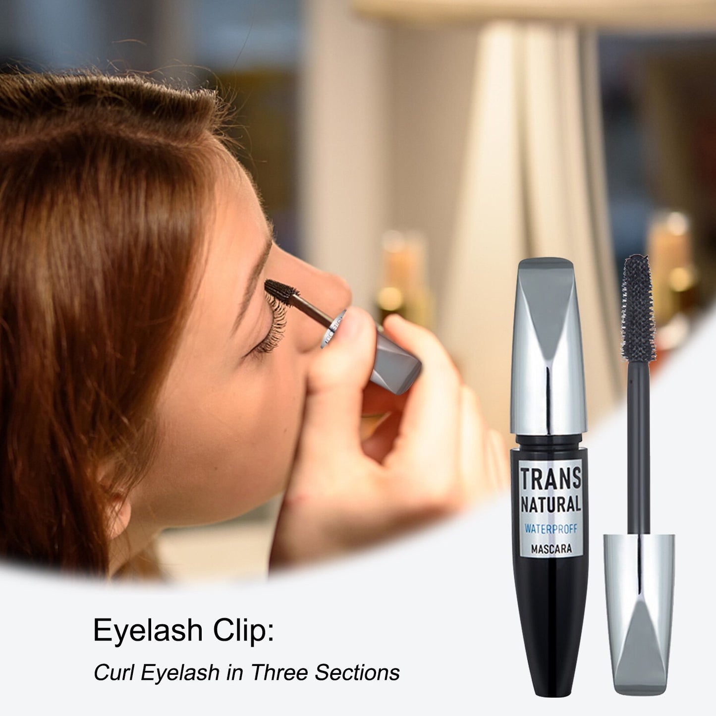 Lengthening Mascara Lengthening Mascara With Thick Silicone Brush Washable Mascara Makeup Volumizing Defining Curling