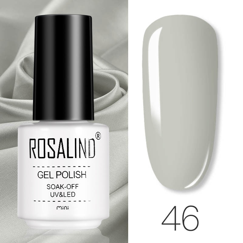 ROSALIND Gel Polish Set Manicure for Nails Semi Permanent Vernis top coat UV LED Gel Varnish Soak Off Nail Art Gel Nail Polish