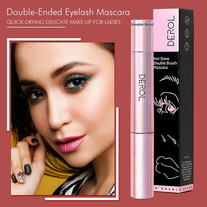 Women Eye Double-Ended Eyelash Mascara Lightweight Cream Perfect Gift Eyelash Styling Primer Waterproof Thick Curling Mascara