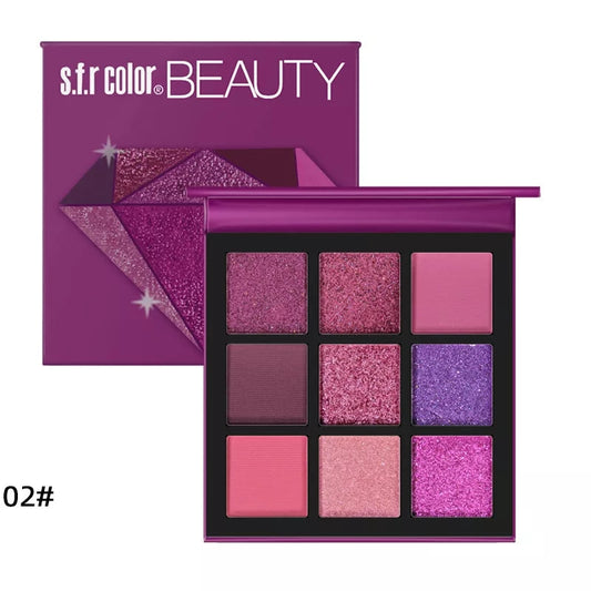 NEW IN Colors Glitter Eyeshadow Makeup Pallete Matte Eye Shadow Palette Shimmer And Shine Diamond Eyeshadow Powder Pigment Cosme