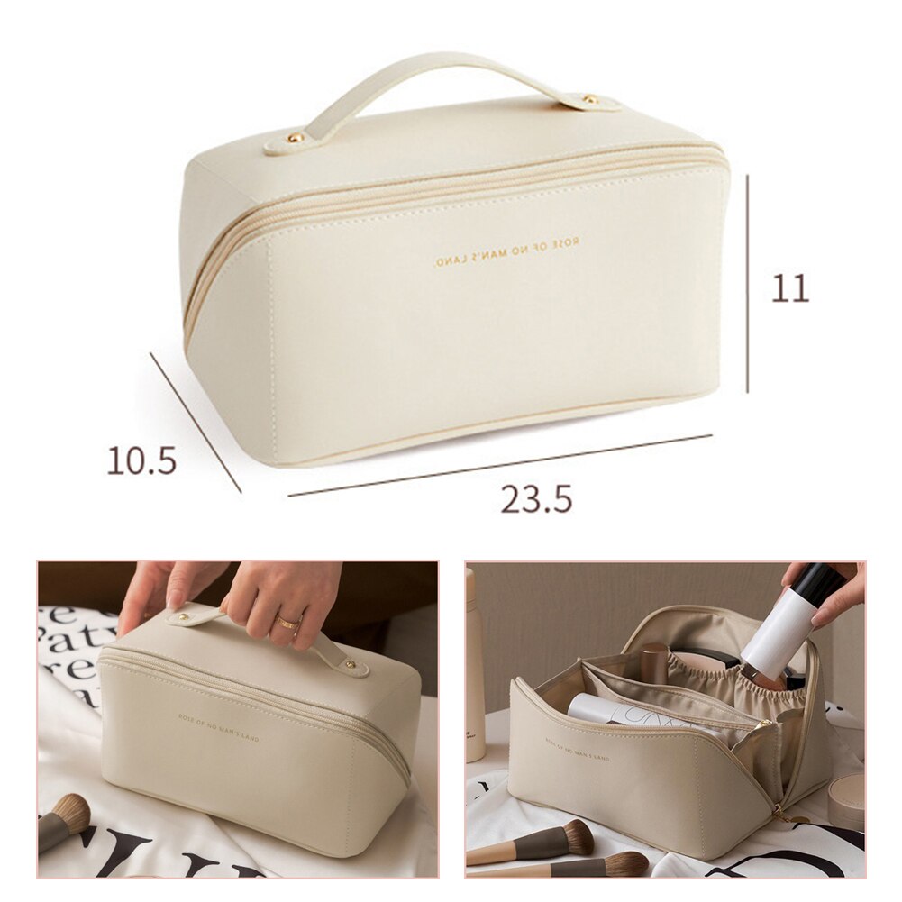 Ins Cosmetic Bag Large Capacity Travel Cosmetic Bag Multifunction Cosmetic Bag Women Toiletry Make Up Bag Storage Makeup Cases